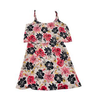 Abercrombie‎ & Fitch Floral Print Sleeveless Dress S Polyester/Elastane